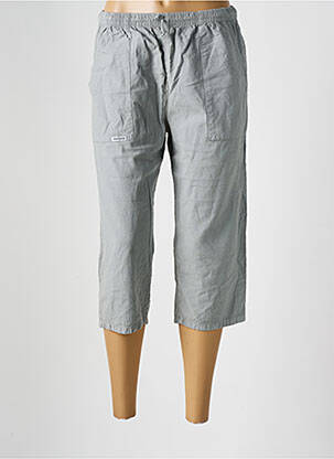 Pantacourt coupe droite taille normale gris AMARO femme