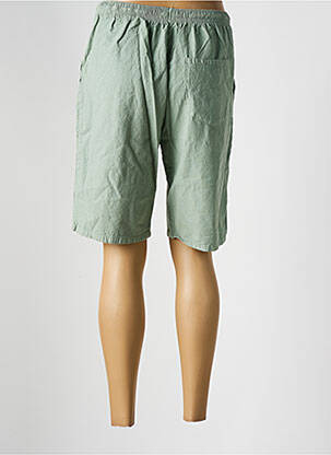 Bermuda taille élastique taille normale vert fonce AMARO femme
