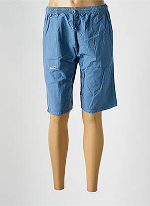 Bermuda taille élastique taille normale bleu AMARO femme