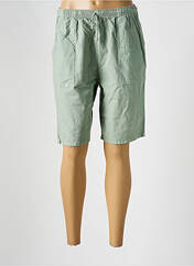 Bermuda vert fonce AMARO pour femme seconde vue