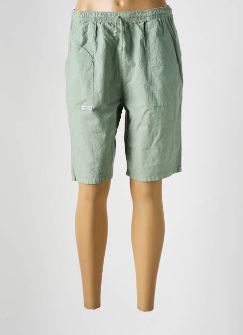 Bermuda vert fonce AMARO pour femme