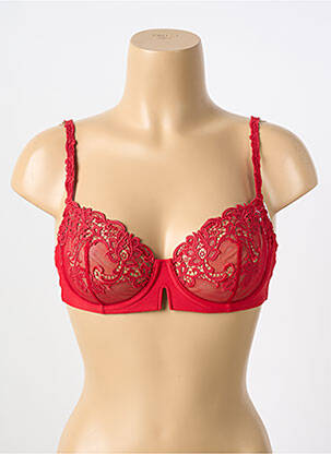 Soutien-gorge haut soutien-gorge balconnet haut soutien-gorge balconnet rouge SIMONE PERELE femme