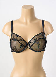 Soutien-gorge légère et transparente haut soutien-gorge emboitant noir SIMONE PERELE femme