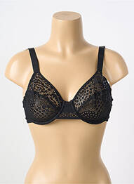 Soutien-gorge sans armature haut soutien-gorge emboitant noir SIMONE PERELE femme