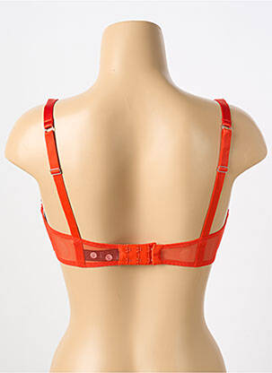 Soutien-gorge légère et transparente haut soutien-gorge emboitant orange IMPLICITE femme