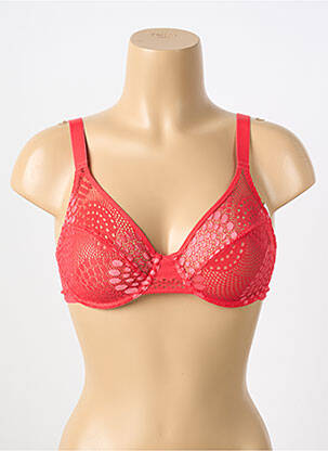 Soutien-gorge haut soutien-gorge emboitant haut soutien-gorge emboitant rouge IMPLICITE femme