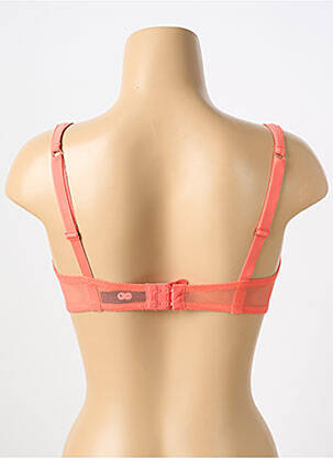 Soutien-gorge tissage tulle haut soutien-gorge emboitant orange SIMONE PERELE femme