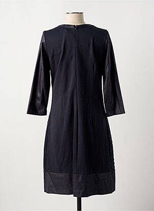 Robe mi-longue manches 3/4 manches 3/4 bleu MERI & ESCA femme