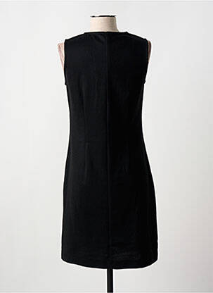Robe mi-longue sans manche sans manche noir GUY DUBOUIS femme