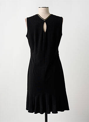 Robe mi-longue sans manche sans manche noir MERI & ESCA femme