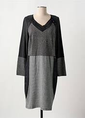 Robe mi-longue gris FRANCE RIVOIRE pour femme seconde vue