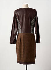 Robe mi-longue marron MERI & ESCA pour femme seconde vue