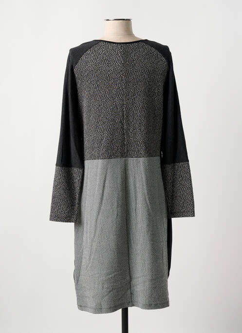 Robe mi-longue gris FRANCE RIVOIRE pour femme