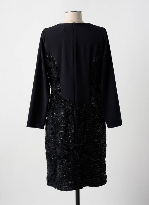 Robe mi-longue noir GUY DUBOUIS pour femme