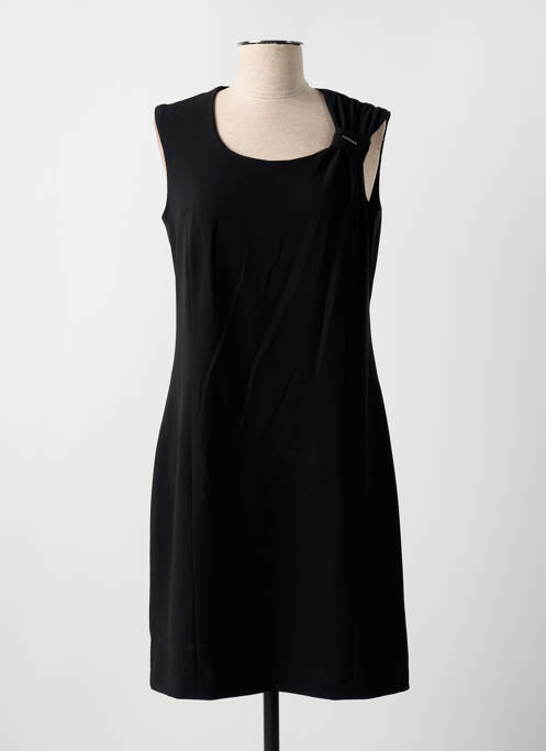 Robe mi-longue noir GUY DUBOUIS pour femme