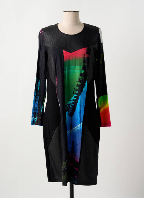 Robe mi-longue noir MERI & ESCA pour femme