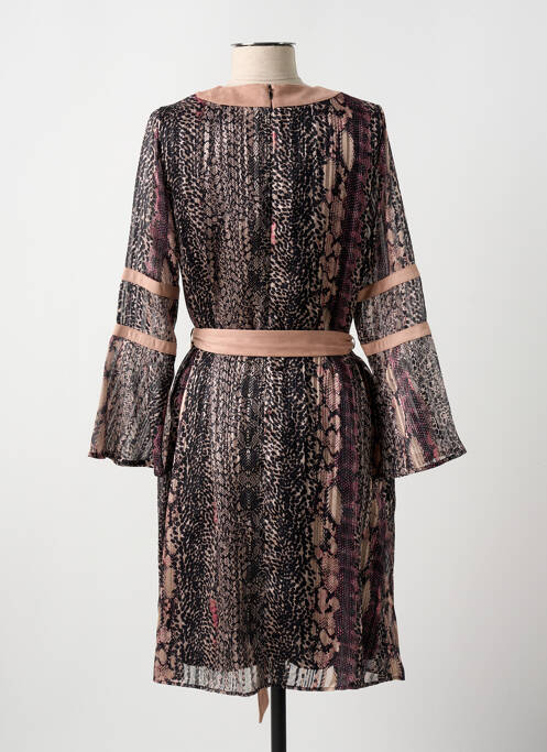 Robe mi-longue rose MERI & ESCA pour femme