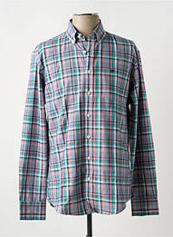Chemise manches longues coupe droite bleu FYNCH-HATTON homme