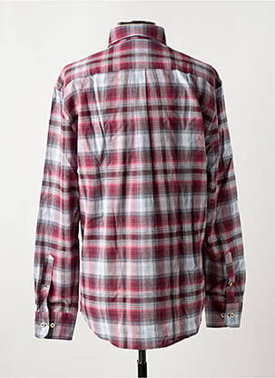 Chemise manches longues coupe droite rouge FYNCH-HATTON homme