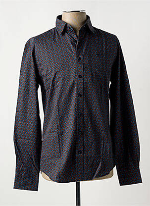 Chemise manches longues imprimé fantaisie noir FYNCH-HATTON homme