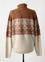 Pull col roulé marron FYNCH-HATTON pour homme seconde vue