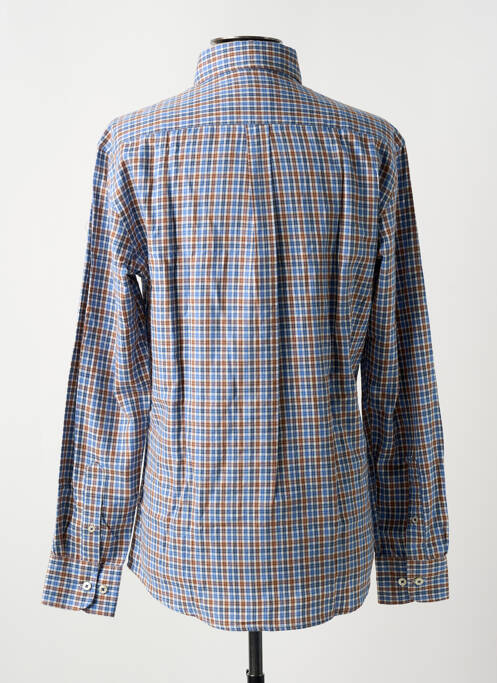 Chemise manches longues coupe droite bleu FYNCH-HATTON homme
