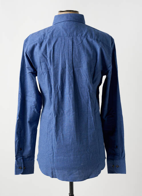 Chemise manches longues bleu FYNCH-HATTON pour homme