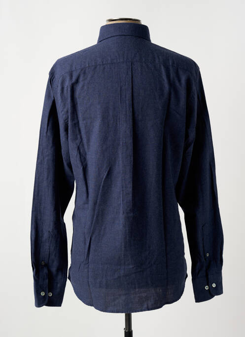 Chemise manches longues bleu FYNCH-HATTON pour homme