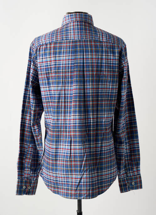 Chemise manches longues bleu FYNCH-HATTON pour homme