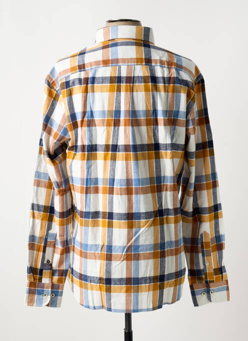 Chemise manches longues orange FYNCH-HATTON pour homme