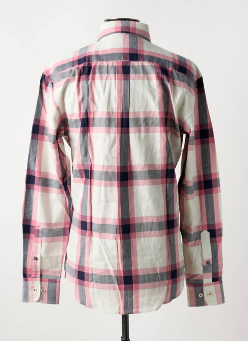 Chemise manches longues rose FYNCH-HATTON pour homme