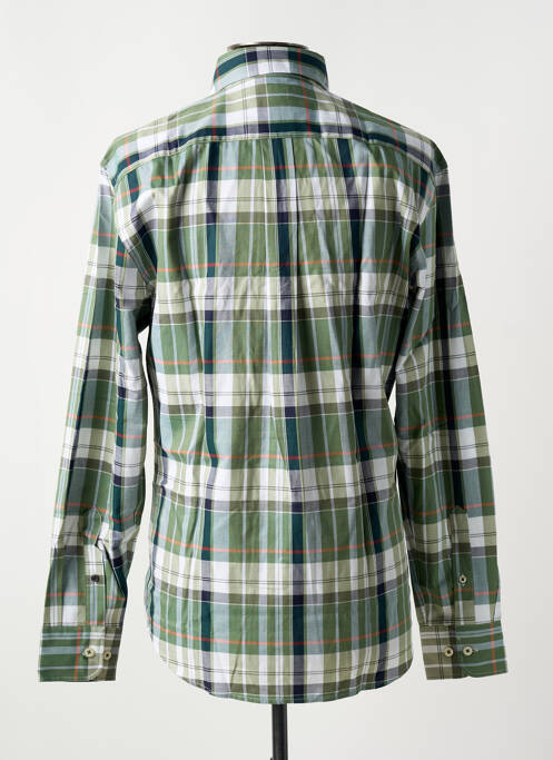 Chemise manches longues vert FYNCH-HATTON pour homme