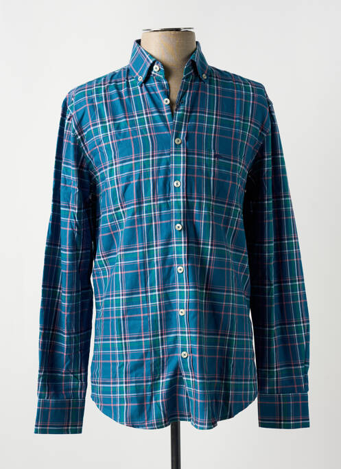 Chemise manches longues vert FYNCH-HATTON pour homme