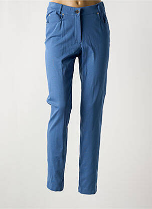 Pantalon slim poches bleu GREGORY PAT femme