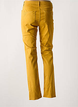 Pantalon slim poches jaune MERI & ESCA femme