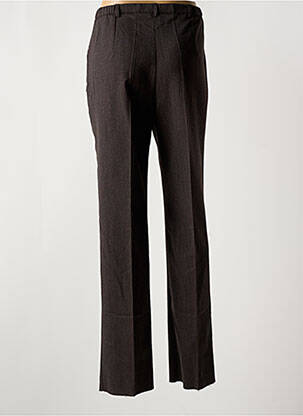 Pantalon droit stretch taille normale marron GUY DUBOUIS femme