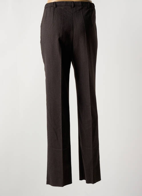 Pantalon droit marron GUY DUBOUIS pour femme