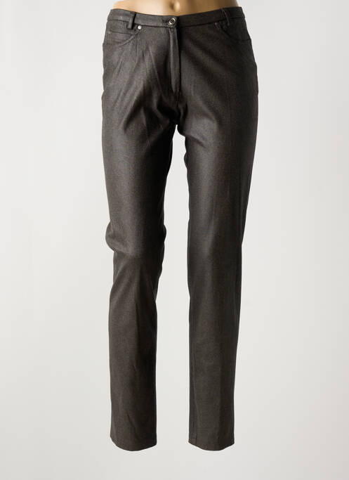 Pantalon slim gris MERI & ESCA pour femme