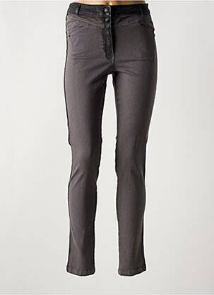 Jeans skinny taille haute taille haute gris MERI & ESCA femme
