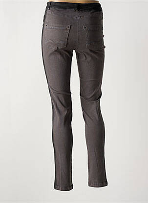 Jeans skinny taille haute taille haute gris MERI & ESCA femme