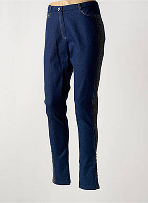 Jeans coupe slim stretch taille normale bleu MERI & ESCA femme
