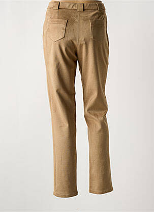 Pantalon slim stretch taille normale marron MERI & ESCA femme