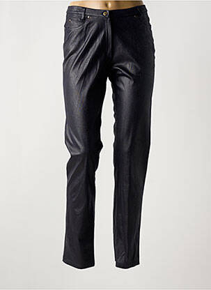 Pantalon slim taille élastique taille normale bleu MERI & ESCA femme