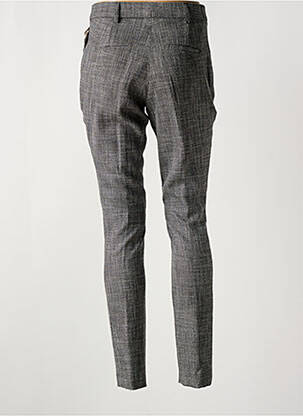 Pantalon slim taille haute taille haute gris GUY DUBOUIS femme