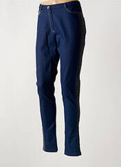 Jeans coupe slim bleu MERI & ESCA pour femme seconde vue
