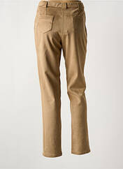 Pantalon slim marron MERI & ESCA pour femme seconde vue