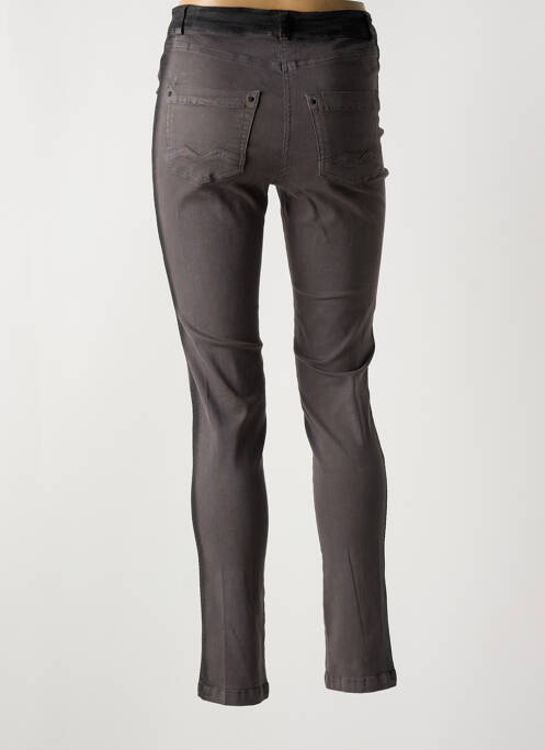 Jeans skinny taille haute taille haute gris MERI & ESCA femme