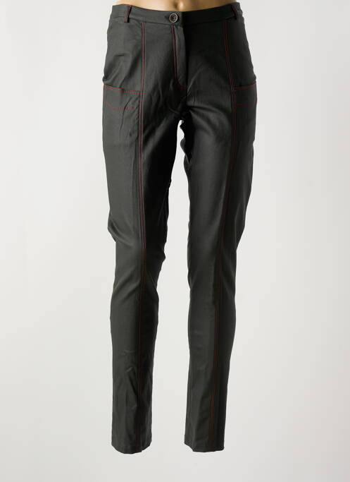 Jeans coupe slim vert GREGORY PAT pour femme