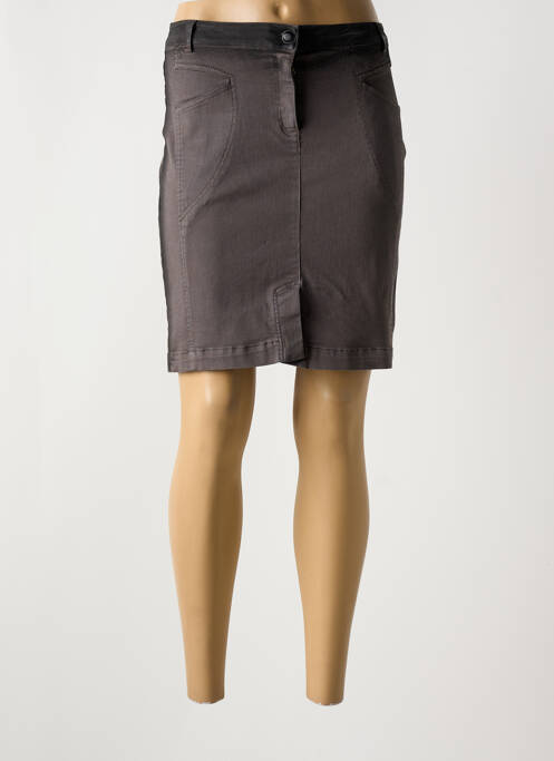 Jupe courte gris MERI & ESCA pour femme
