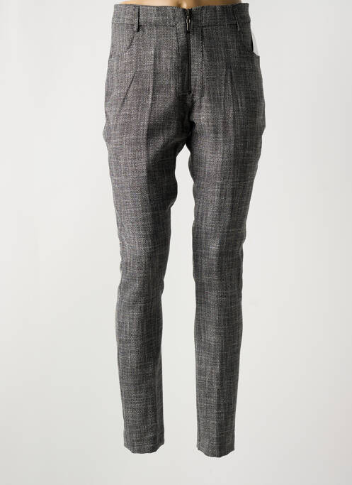 Pantalon slim gris GUY DUBOUIS pour femme